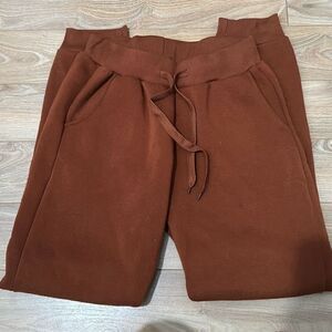 True rock orange sweatpants size large